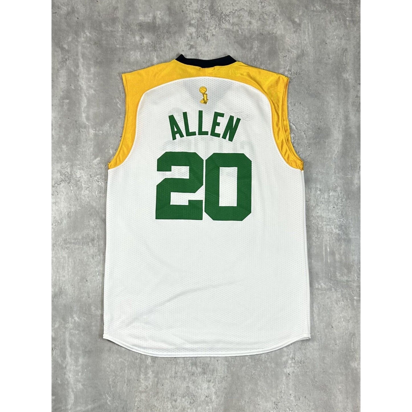Ray Allen #20 Boston Celtics NBA Finals Majestic Basketball Jersey Size Large