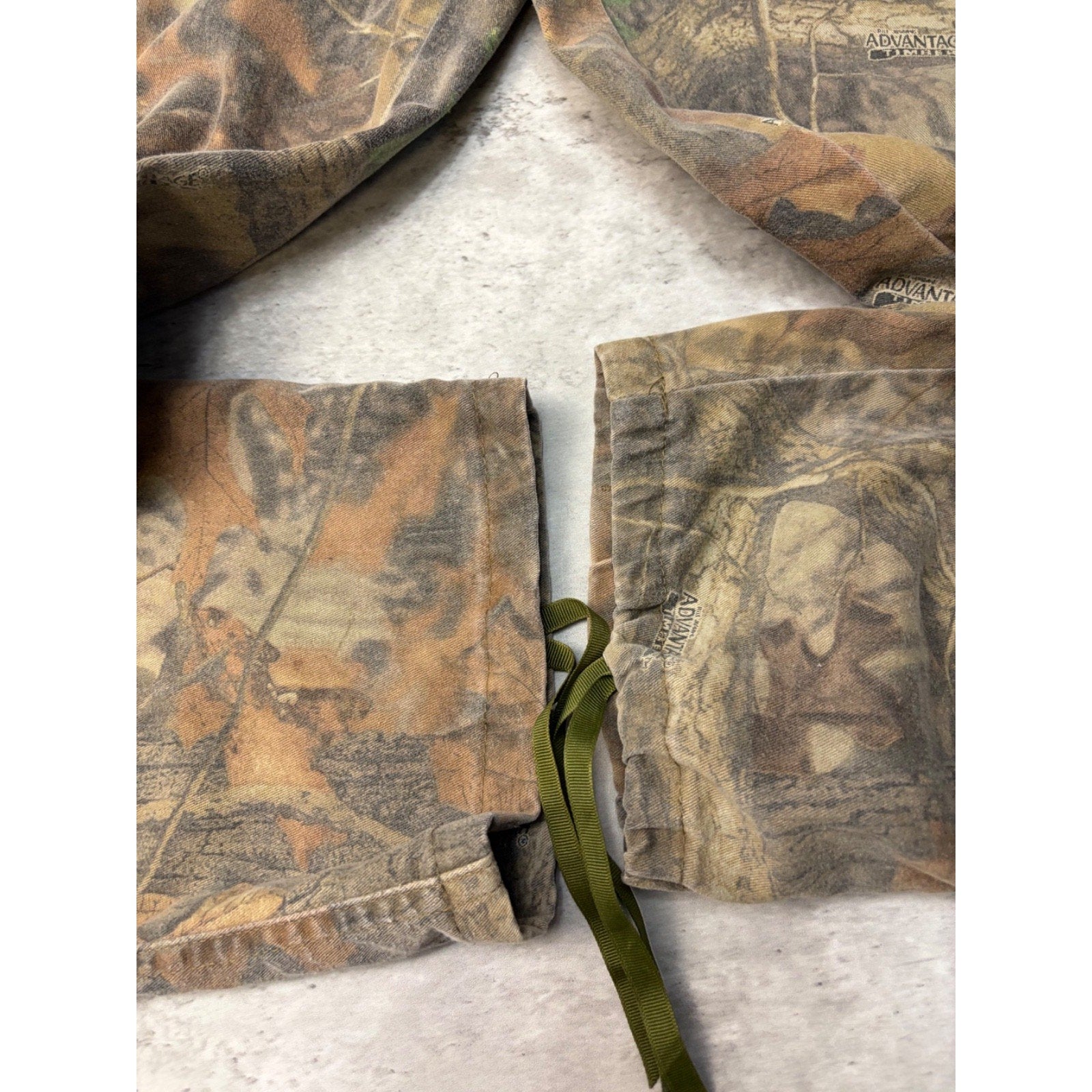 Vintage Spartan Advantage Timber Tree Camo Hunting Cargo Pants Size 33
