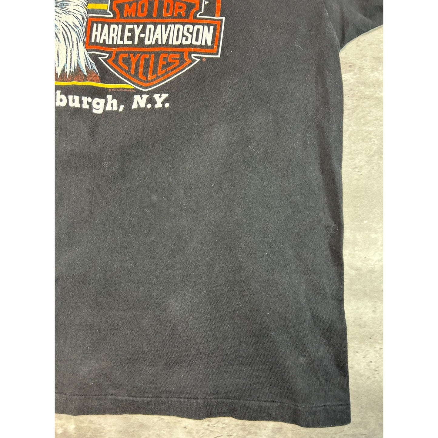Vintage 90s Harley Davidson I Only Ride On Days That End In Y T-Shirt Size XXL