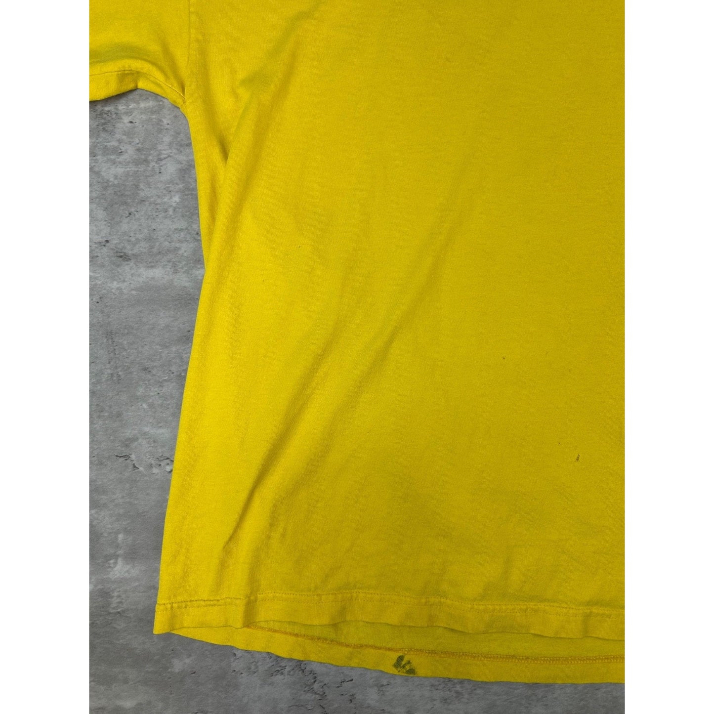 Vintage Fox Racing Motocross Flame Logo Graphic T-Shirt Size XL Yellow