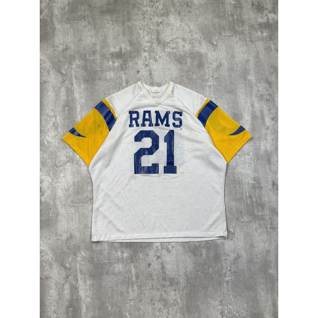 Vintage 70s/80s Los Angeles Rams #21 NFL Football Jersey Size XL