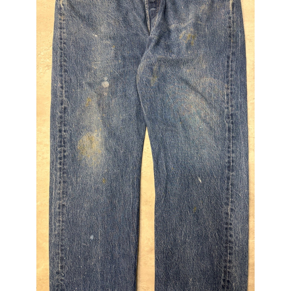Vintage 80s/90s Levis XX Button Fly Dark Wash Denim Pants Size 36