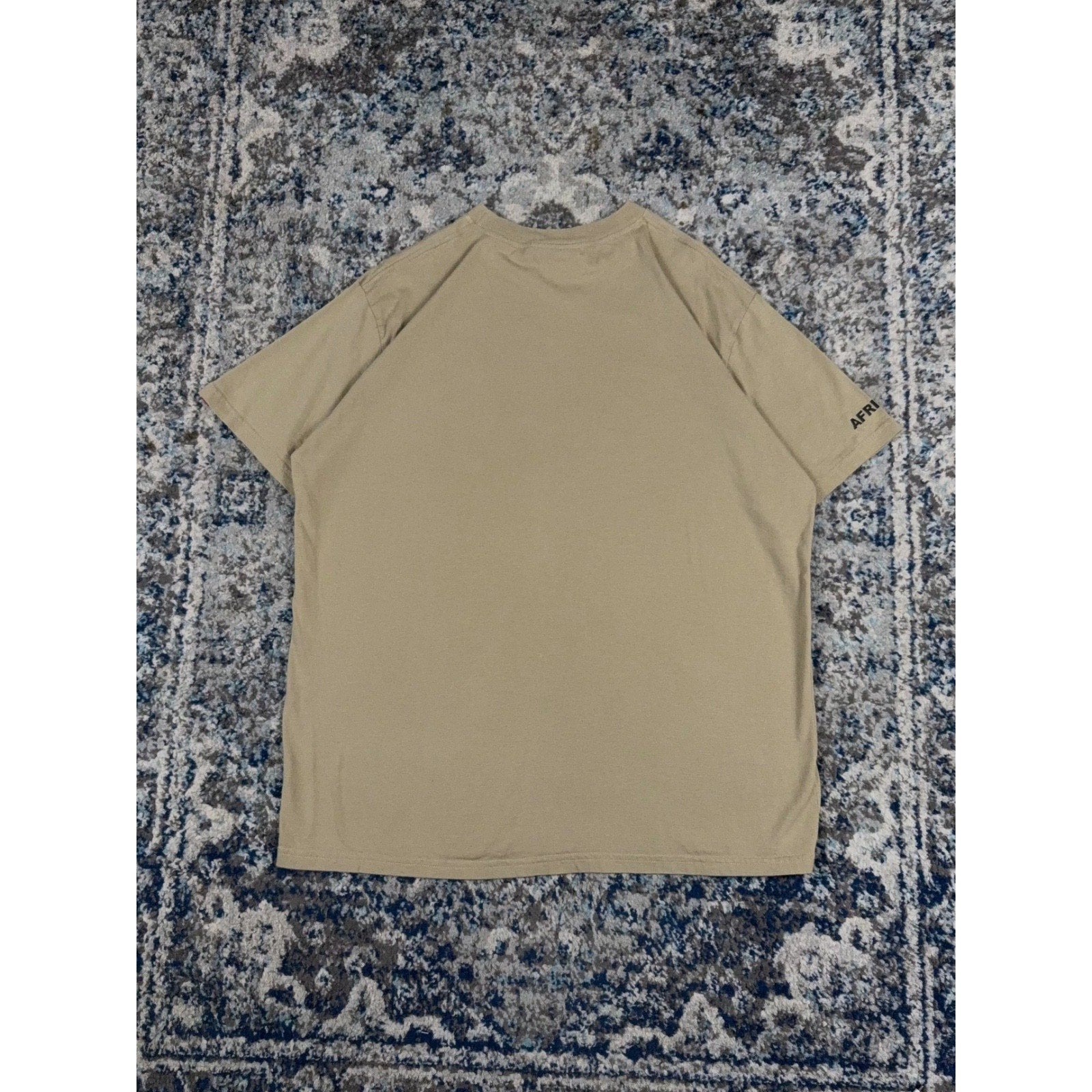 Vintage Y2K Quiksilver Africa Spellout Logo Continent Graphic T-Shirt Size XL