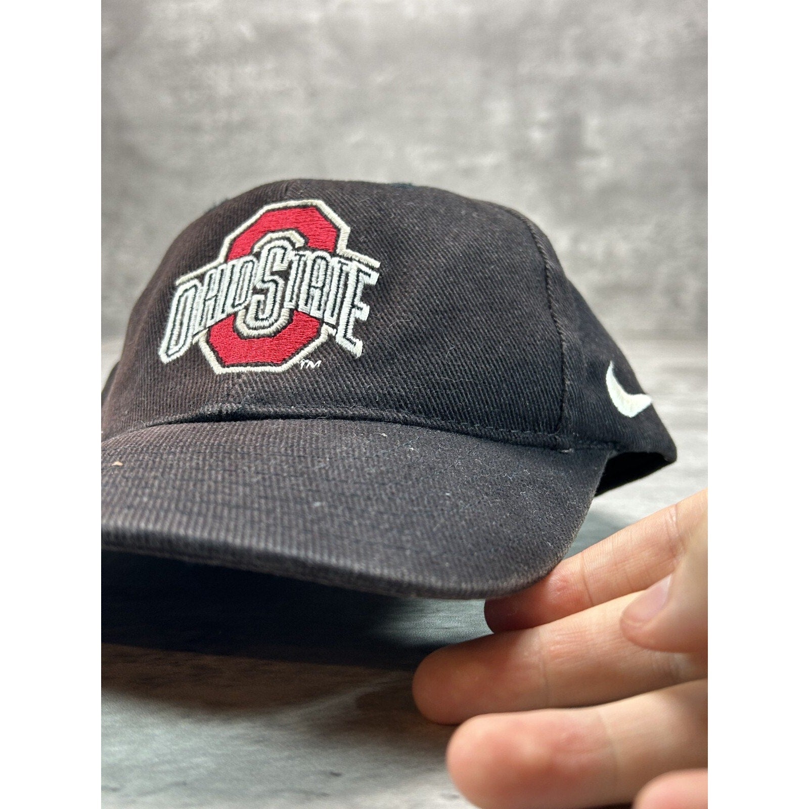 Vintage Ohio State Buckeyes NCAA NIke Team Embroidered Snapback Hat OSFA