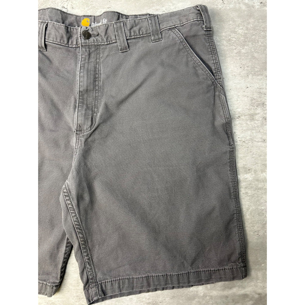 Carhartt Relaxed Fit Canvas Workwear Gray Five Pocket Pants Size 41