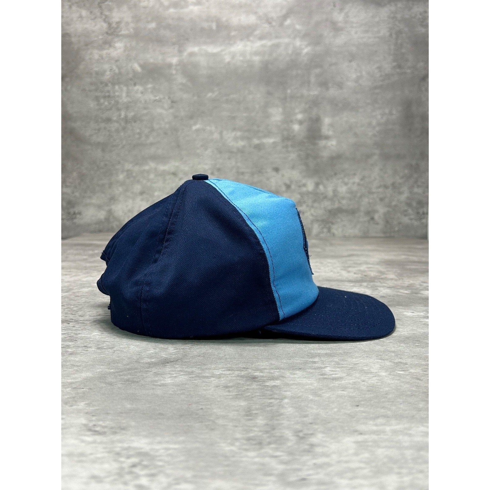 Vintage 80s/90s Boys Scouts Embroidered Patch Two Tone Snapback Hat OSFA