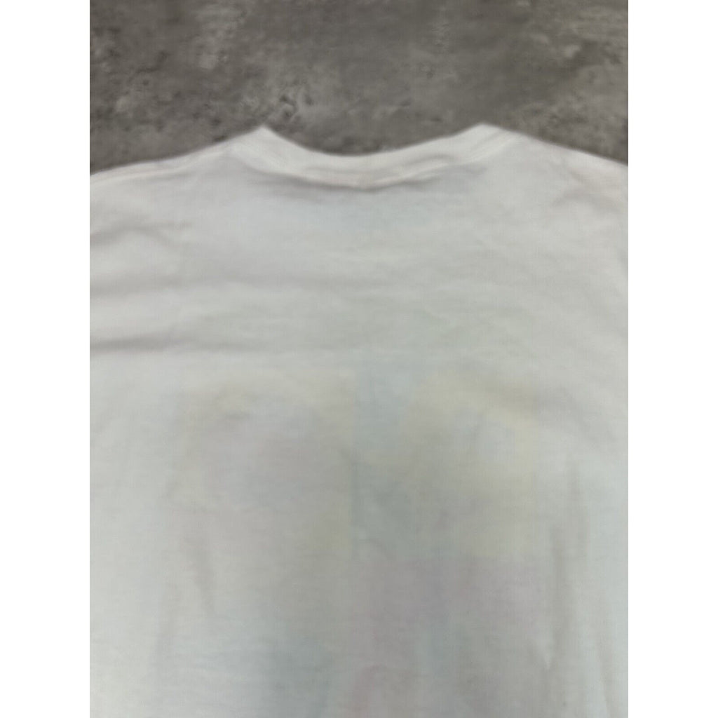 Vintage 90s Sesame Street Live Elmo Character Graphic T-Shirt Size XL White