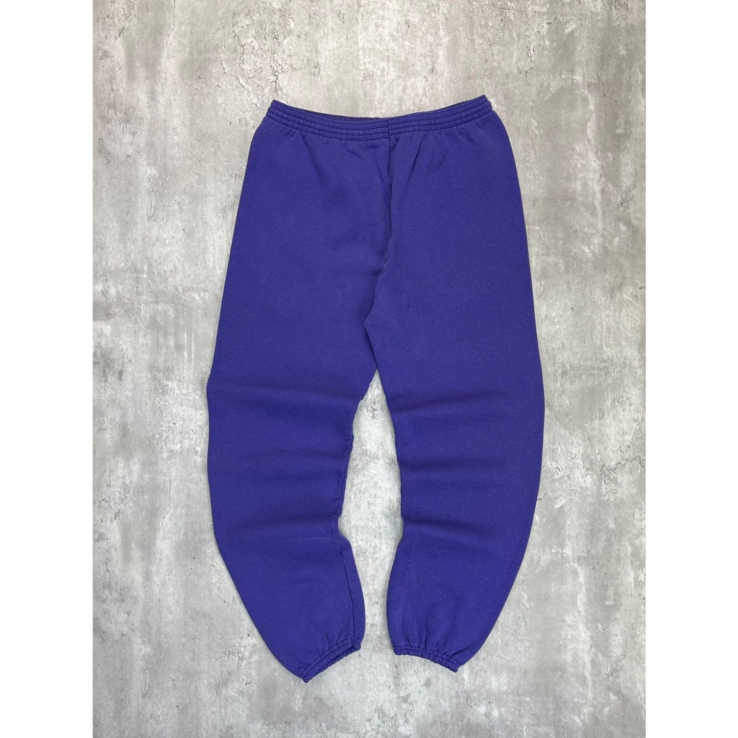 Vintage 90s Minnesota Vikings NFL Graphic Spellout Sweat Pants Size Large Purple