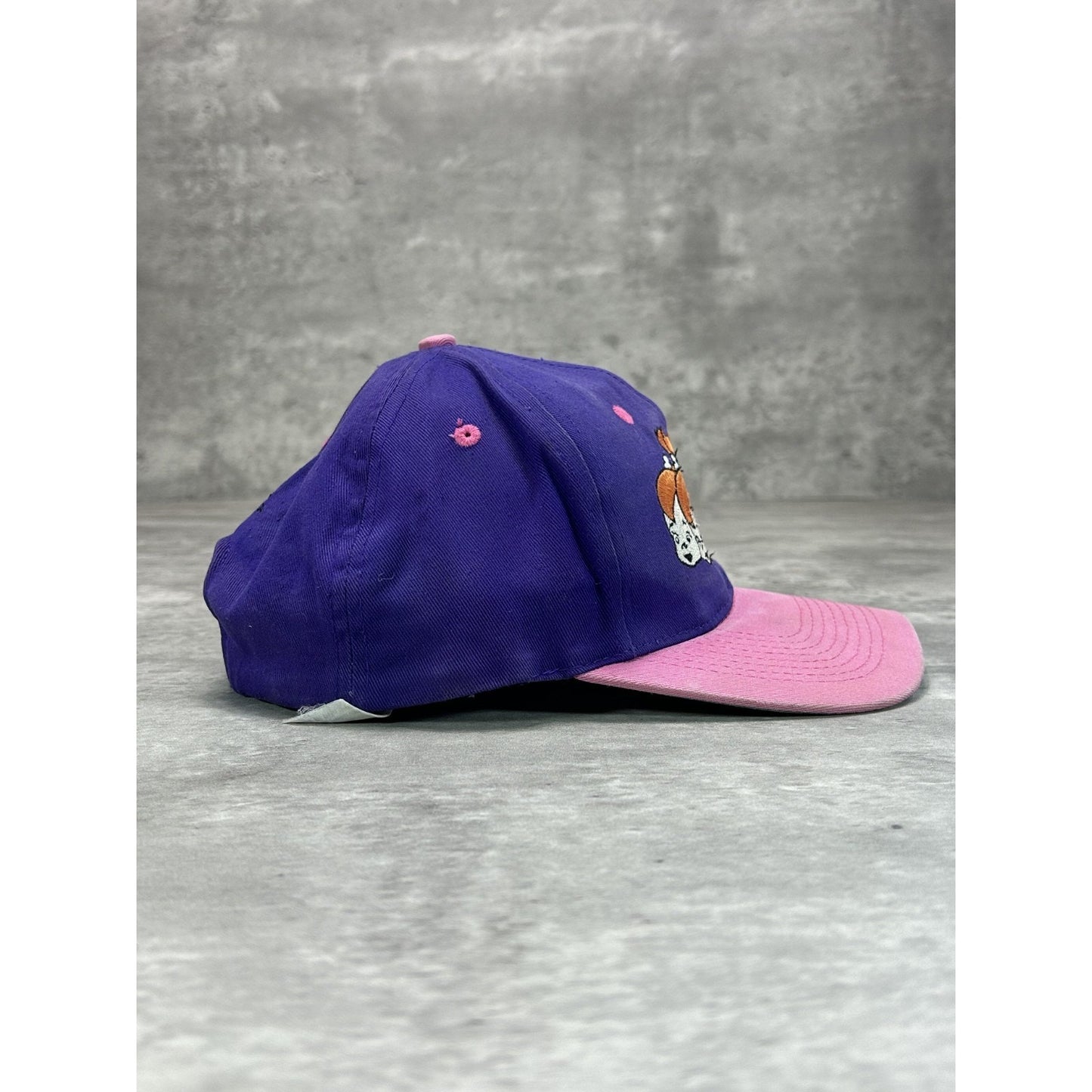 Vintage 1995 The Flintstones Pebbles Embroidered Tv Show Promo Snapback Hat OSFA