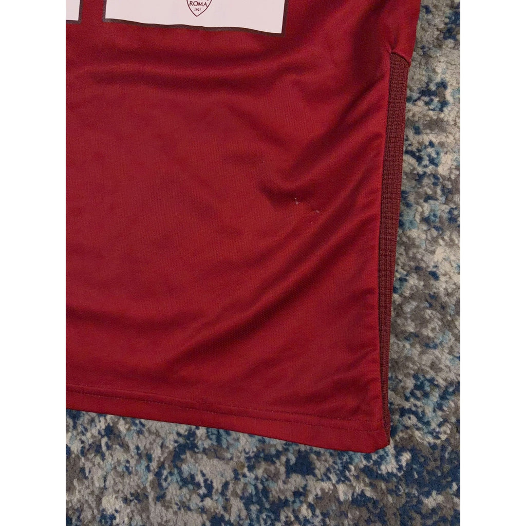 Vintage A.S. Roma Nike Embroidered Logo Soccer Jersey Size Small