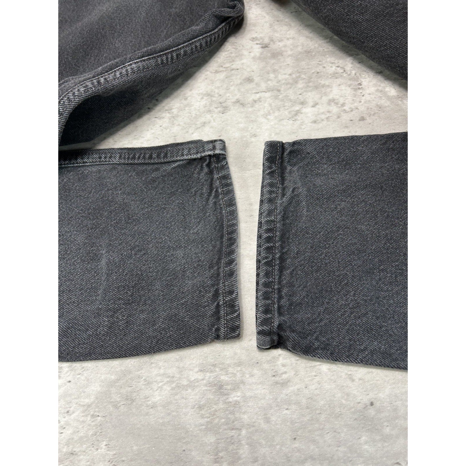 Vintage 90s Levis 550 Red Tab Black Denim Pants Size 31 Black