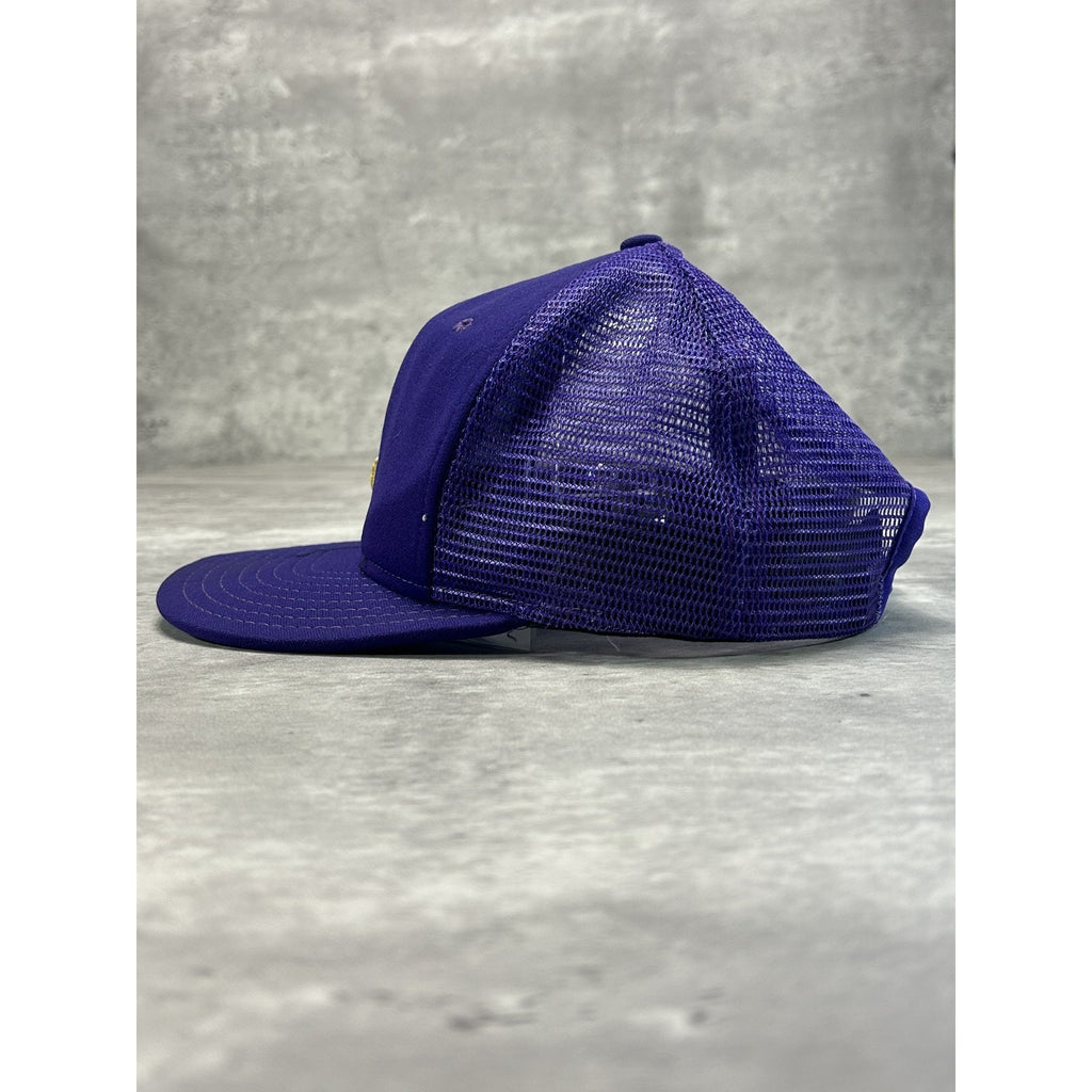 Vintage 90s LSU Tigers NCAA Embroidered Collegiate Trucker Snapback Hat OSFA