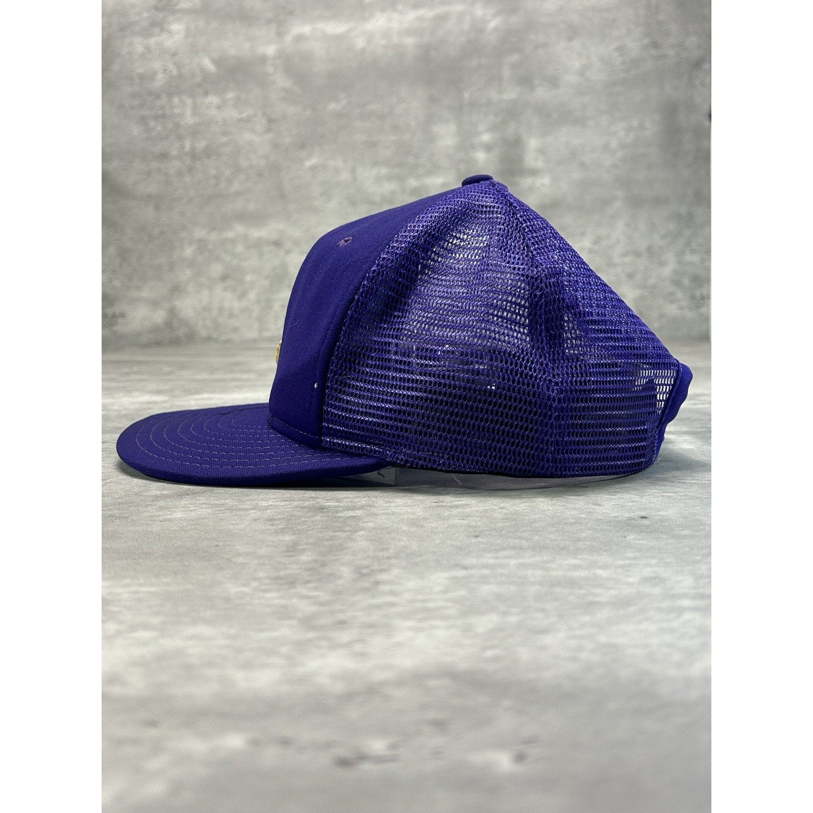 Vintage 90s LSU Tigers NCAA Embroidered Collegiate Trucker Snapback Hat OSFA