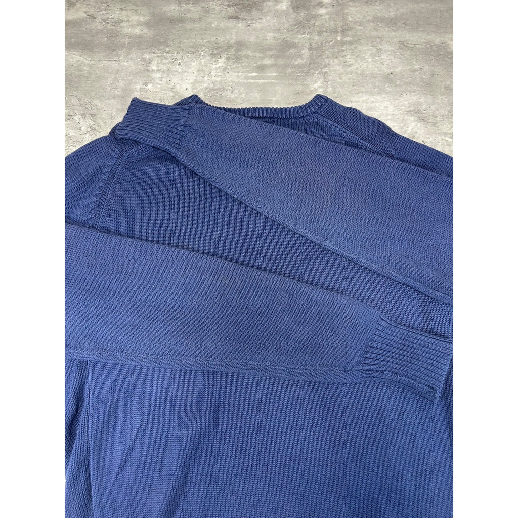 Vintage 90s Boston Traders Pullover Ribbed Knit Sweater Size Large