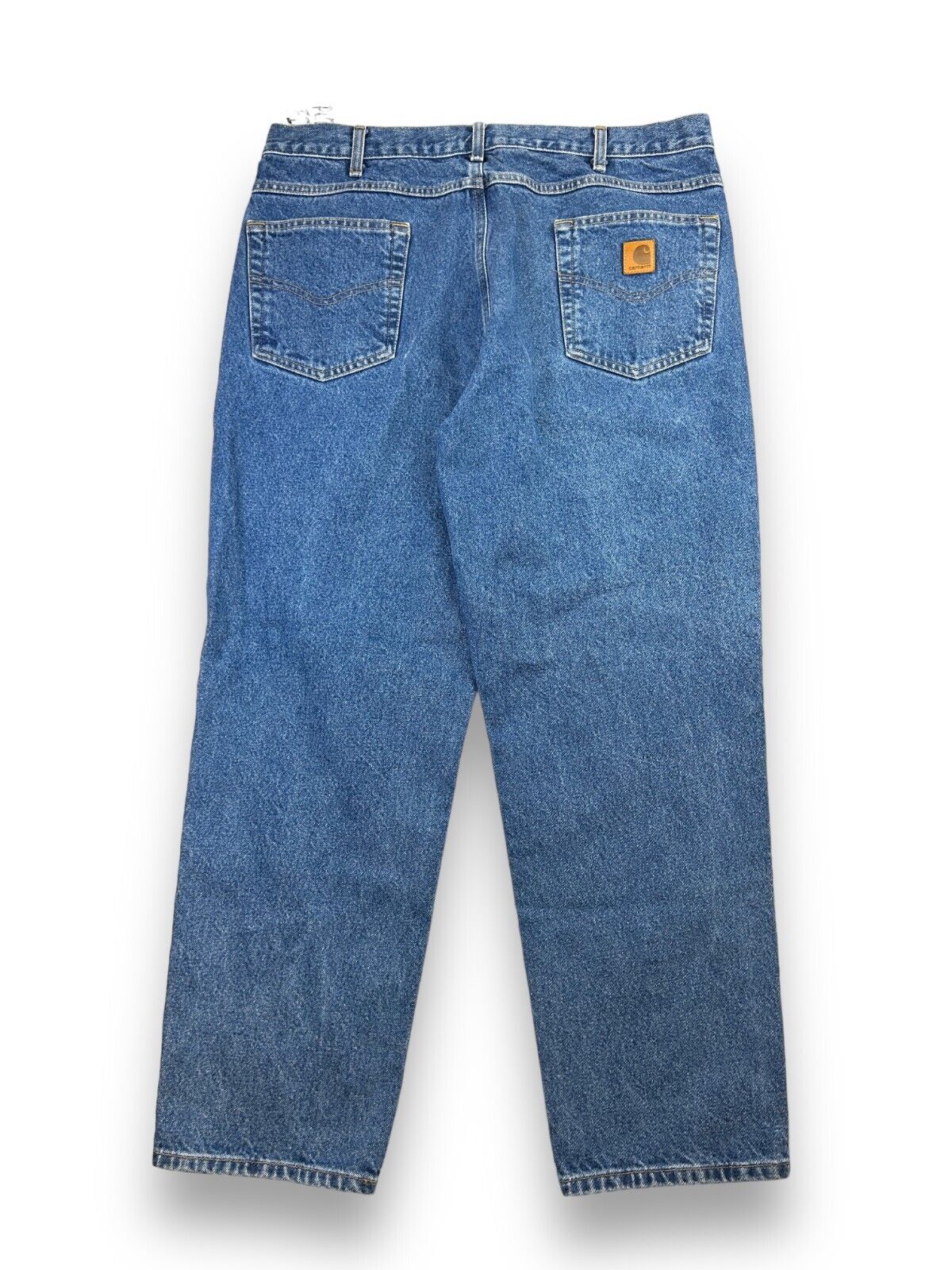 Vintage Carhartt Relaxed Fit Dark Wash Denim Pants Size 37W