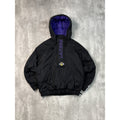 Vintage 90s Los Angeles Lakers NBA Starter 1/2 Zip Insulated Jacket Size Small