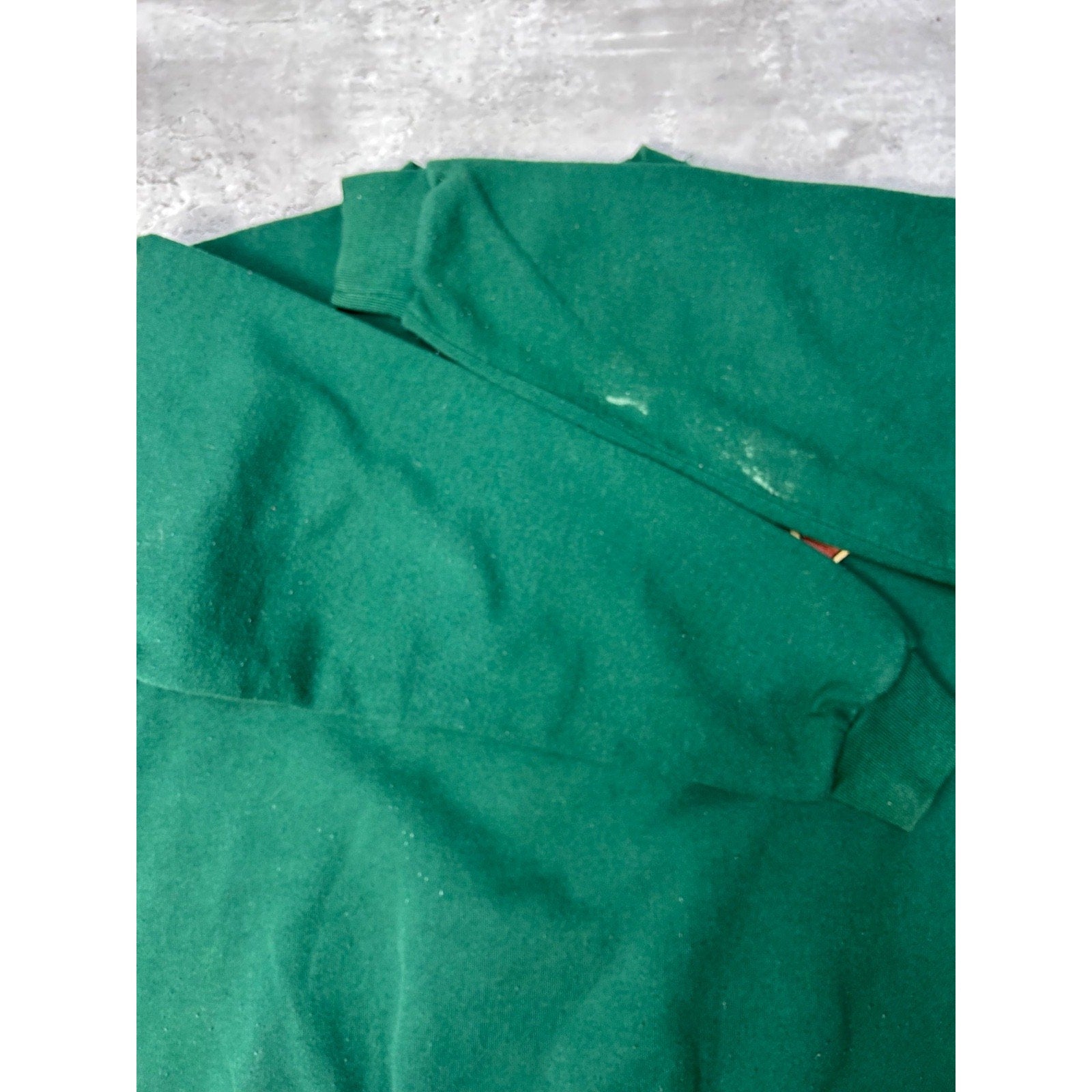 Vintage 90s Harley Davidson Rules Spellout Graphic Green Sweatshirt Size Large