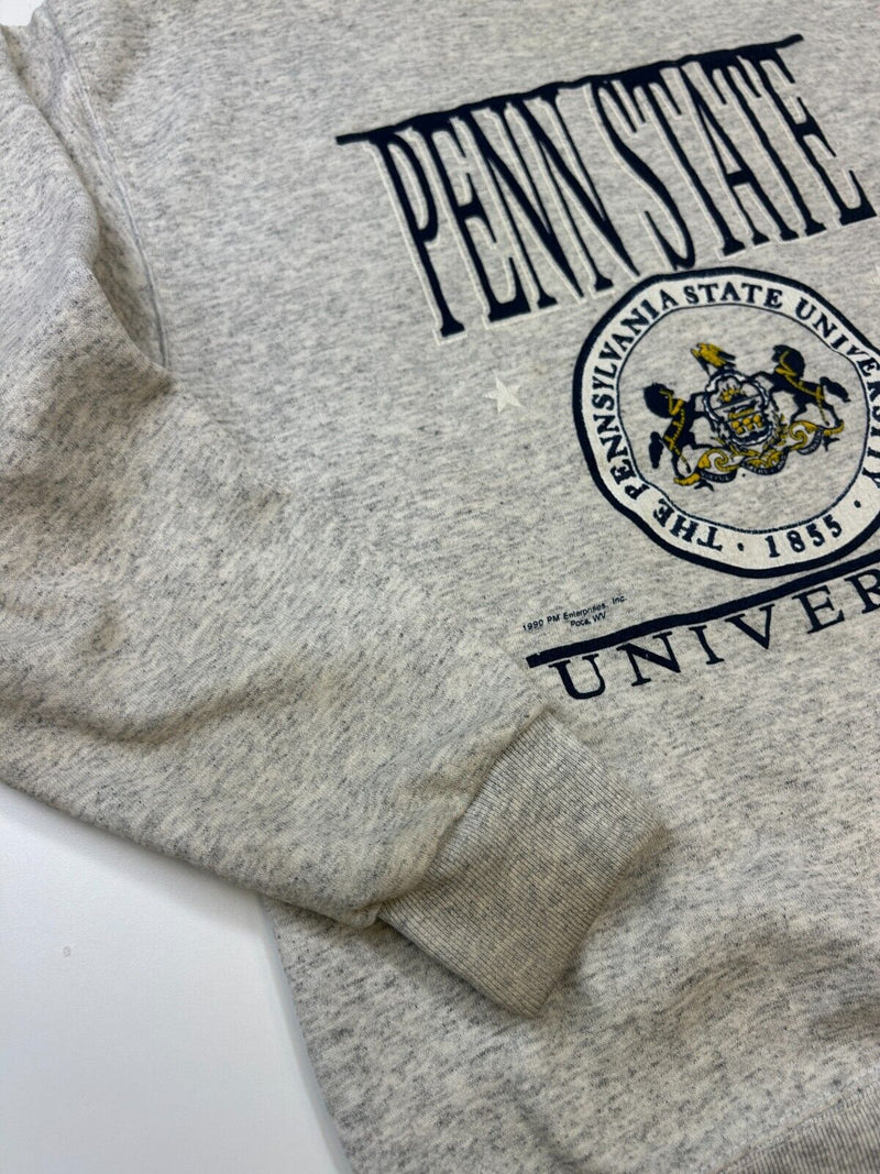 Vintage 1990 Penn State Nittany Lions Collegiate Crest Sweatshirt Size Large