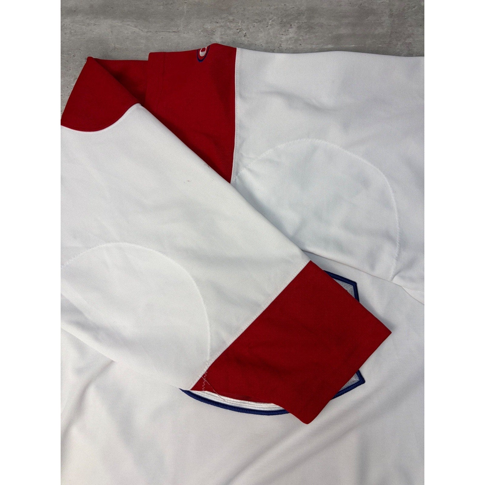 Vintage 90s Montreal Canadiens NHL Pro Player Hockey Jersey Size Large