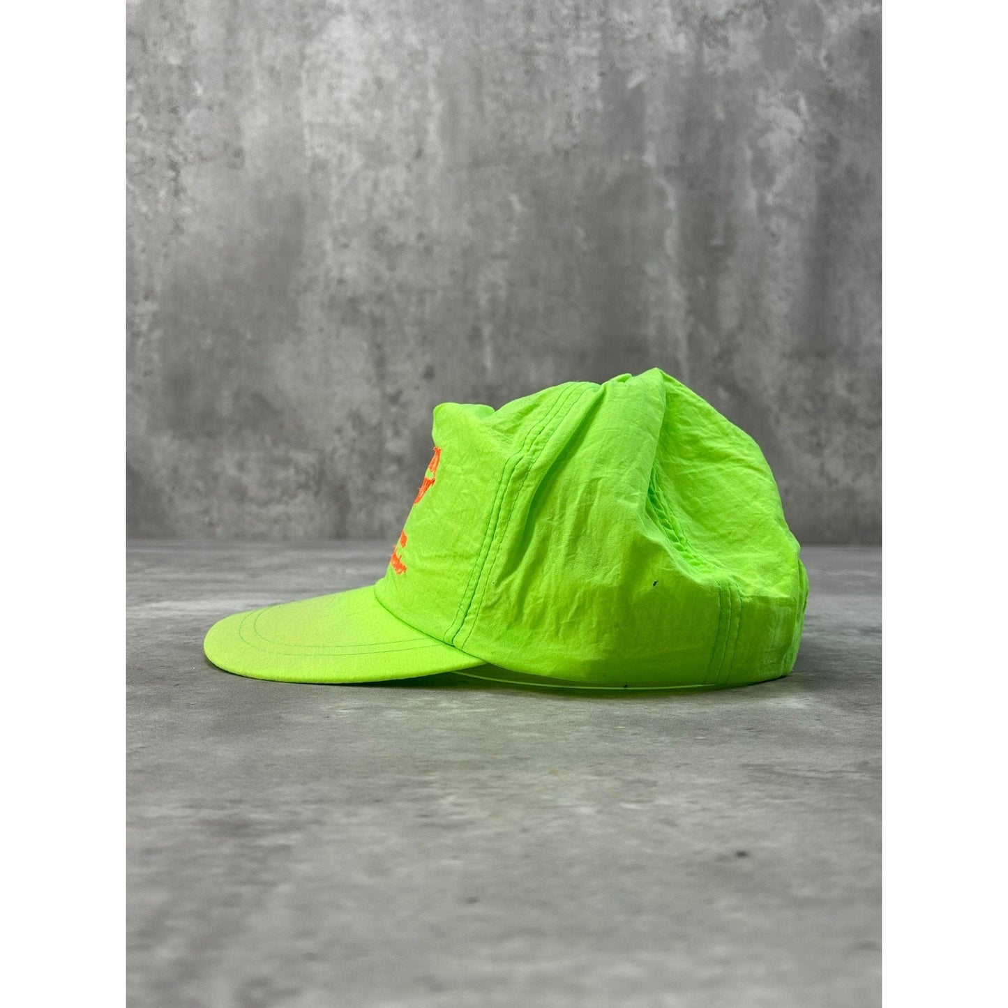 Vintage 90s Bacardi Breezers Embroidered Spellout Nylon Snapback Hat OSFA