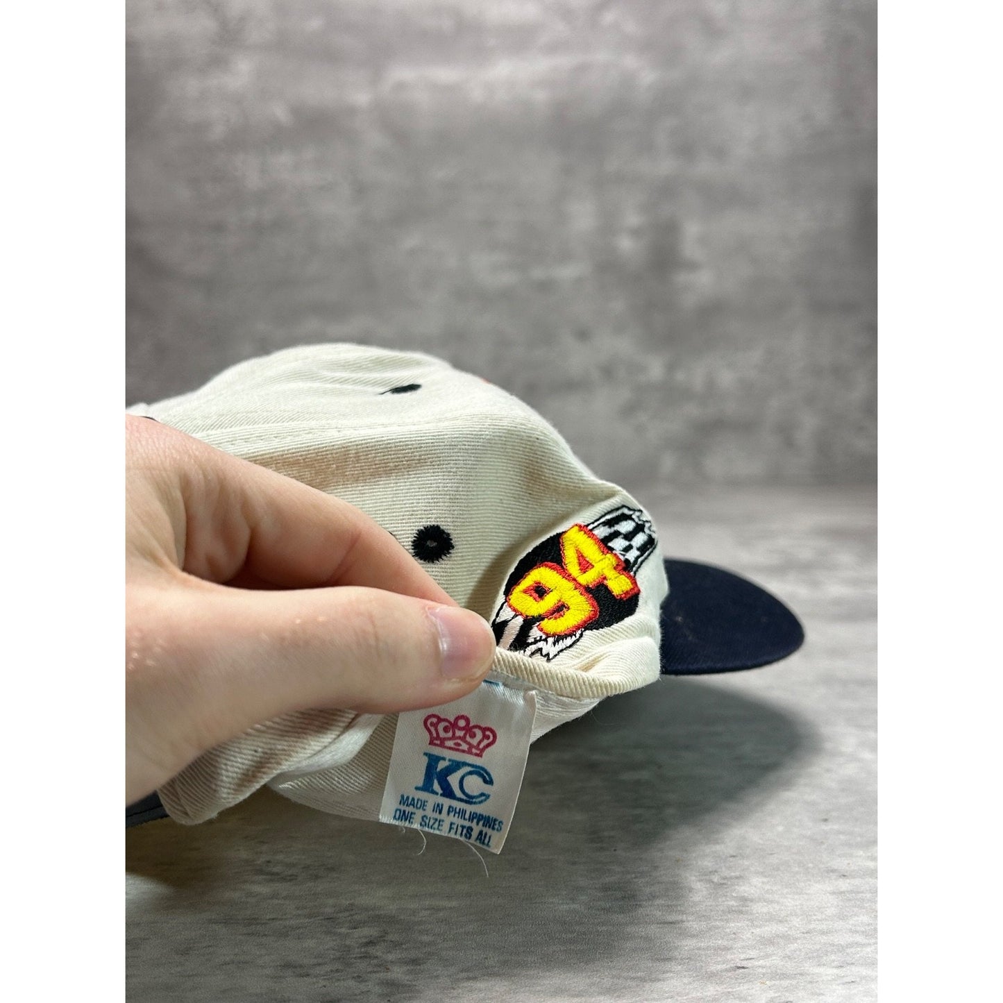 VTG 90s Bill Elliott #34 Mcdonalds Racing Embroidered Nascar Snapback Hat OSFA