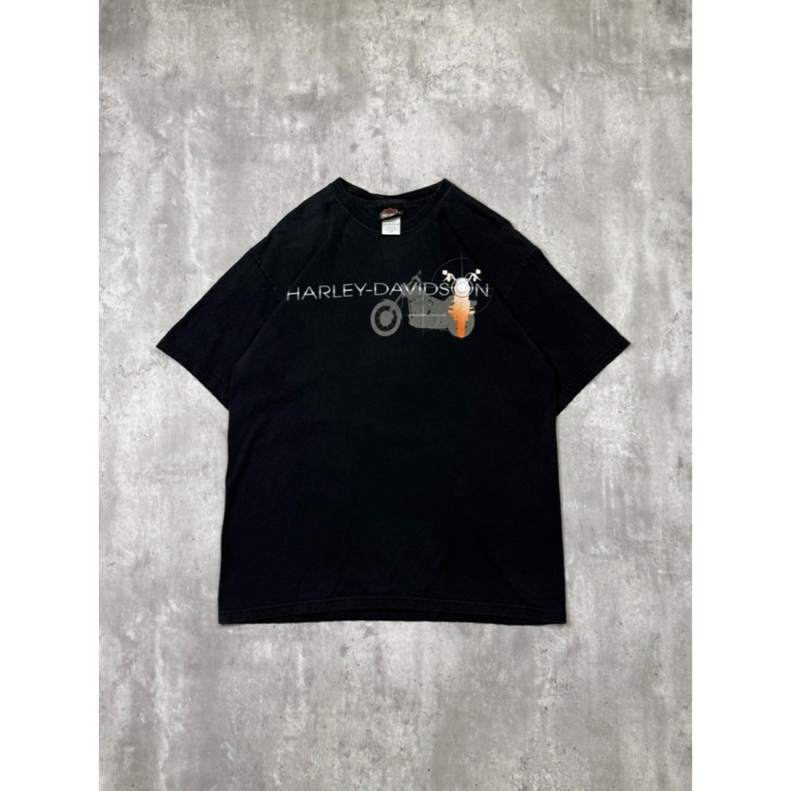 Vintage 2006 Harley Davidson Motorcycle Spellout Graphic T-Shirt Size Large