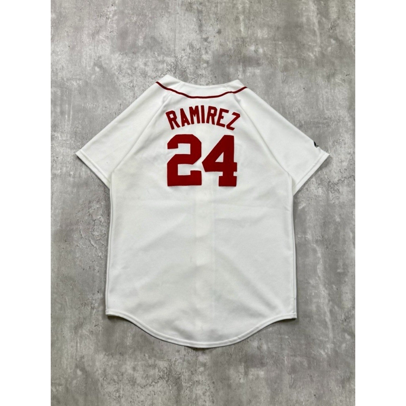 Vintage Manny Ramirez #24 Boston Red Sox MLB Stitched Baseball Jersey Sz Medium