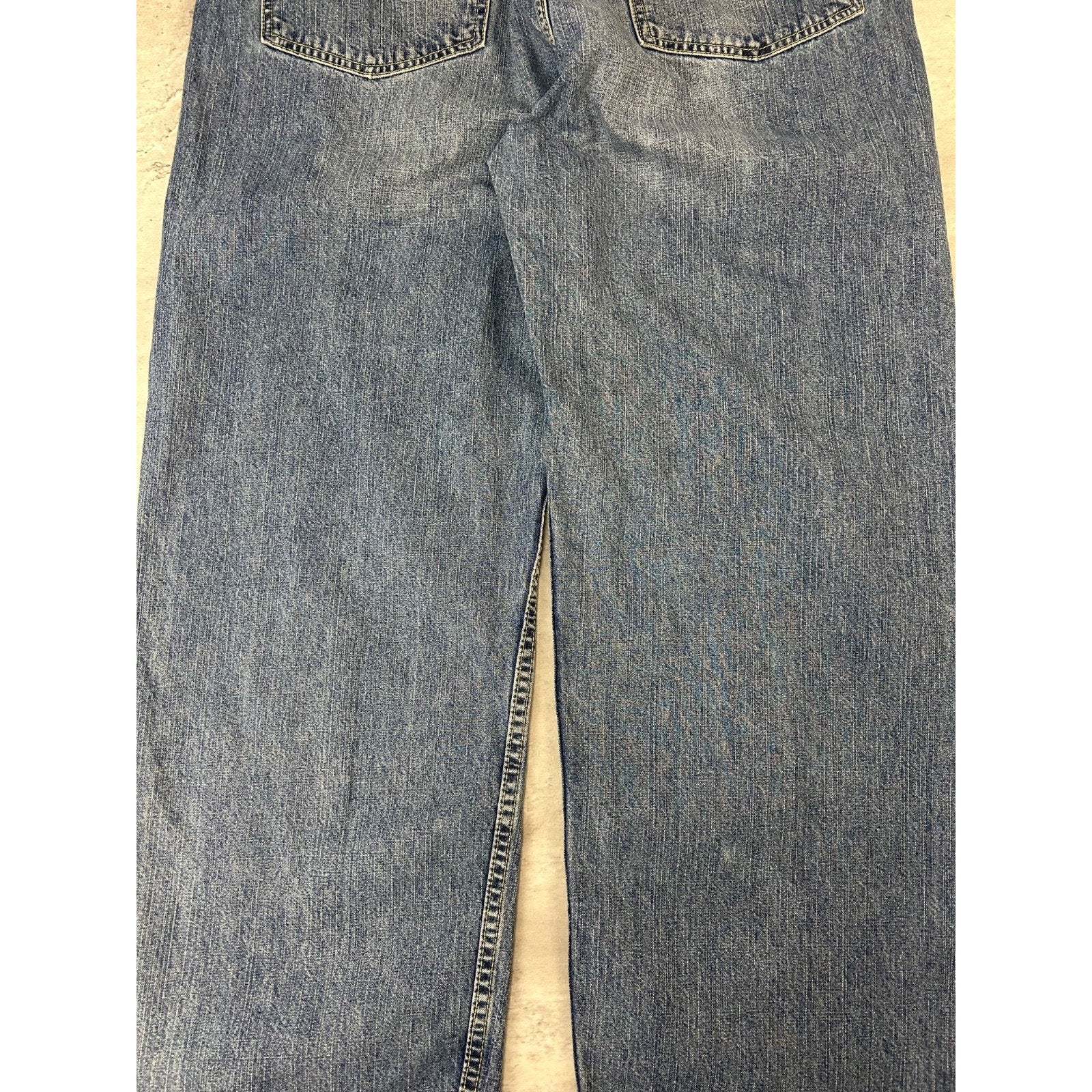 Vintage 2000s Levis Silvertab Loose Fit Dark Wash Denim Pants Size 39