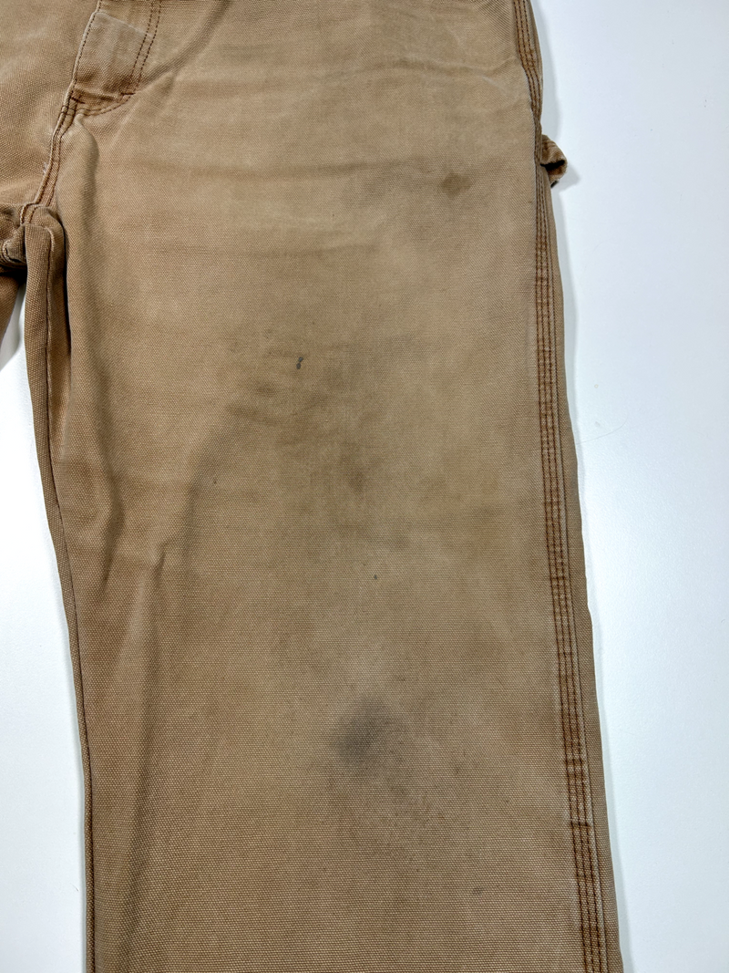 Vintage Dickies Canvas Workwear Carpenter Pants Size 38W Beige