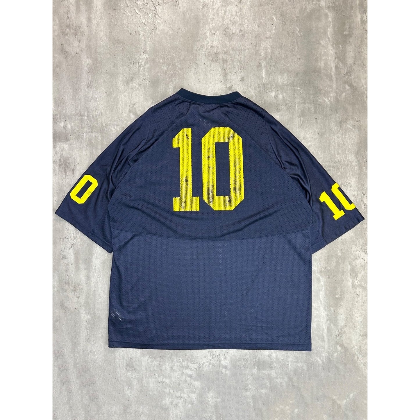 Vintage Michigan Wolverines NCAA Nike Football Jersey Size 2XL Blue