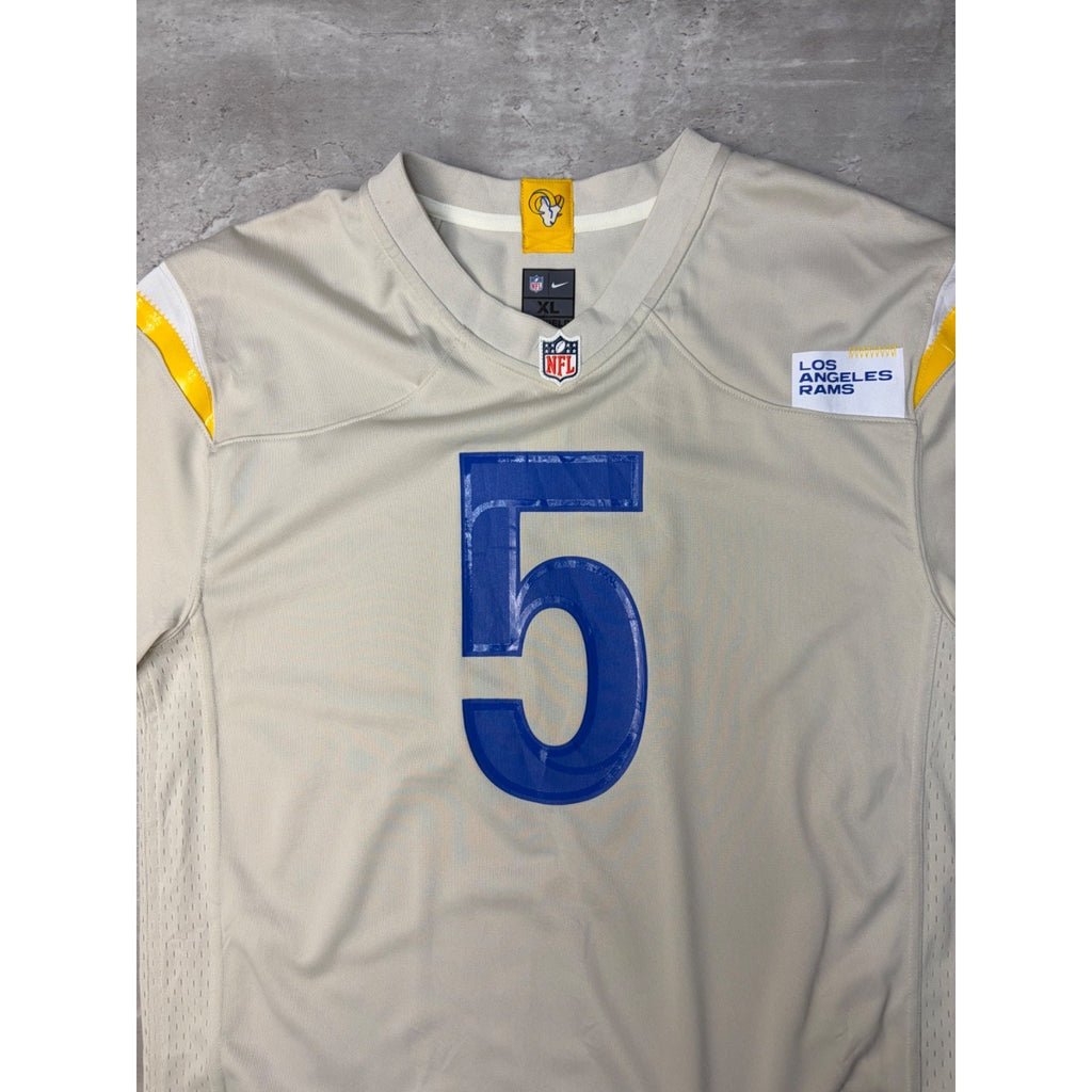 Vintage Jalen Ramsey #5 Los Angeles Rams NFL Football Jersey Size XL YOUTH