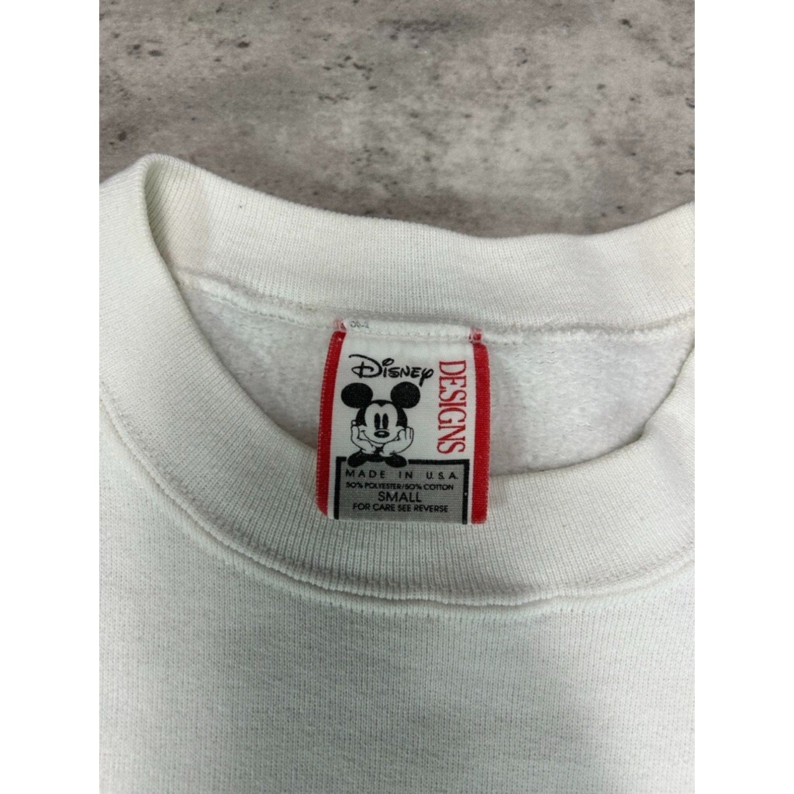Vintage 80s/90s Disney Beauty Of The Beast Movie Promo Sweatshirt Size Small