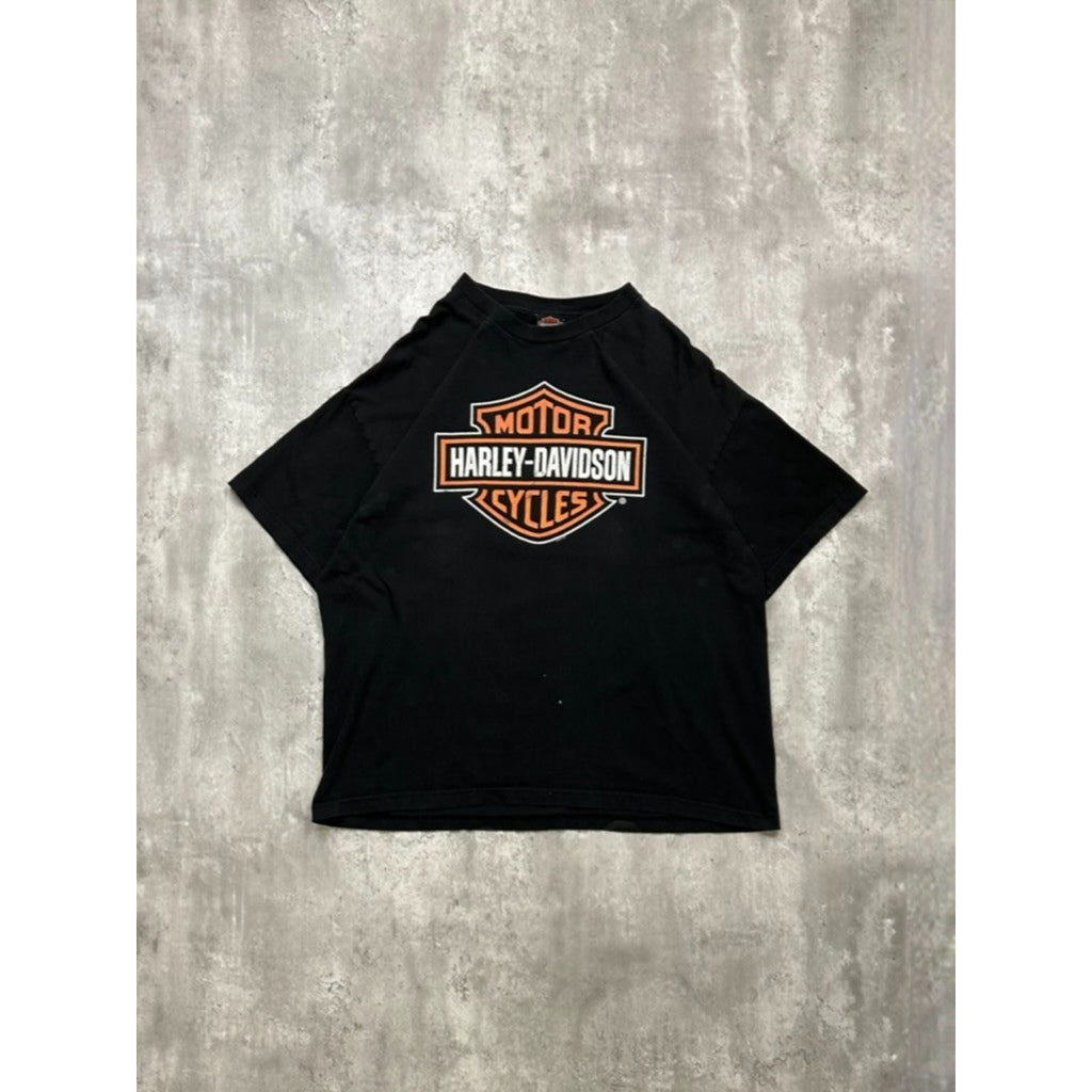 Harley Davidson Motorcycles Classic Logo Graphic T-Shirt Size 2XL