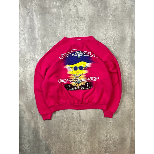 Vintage 1996 Looney Tunes Tweety Bird Whatever Cartoon Graphic Sweatshirt Sz XL
