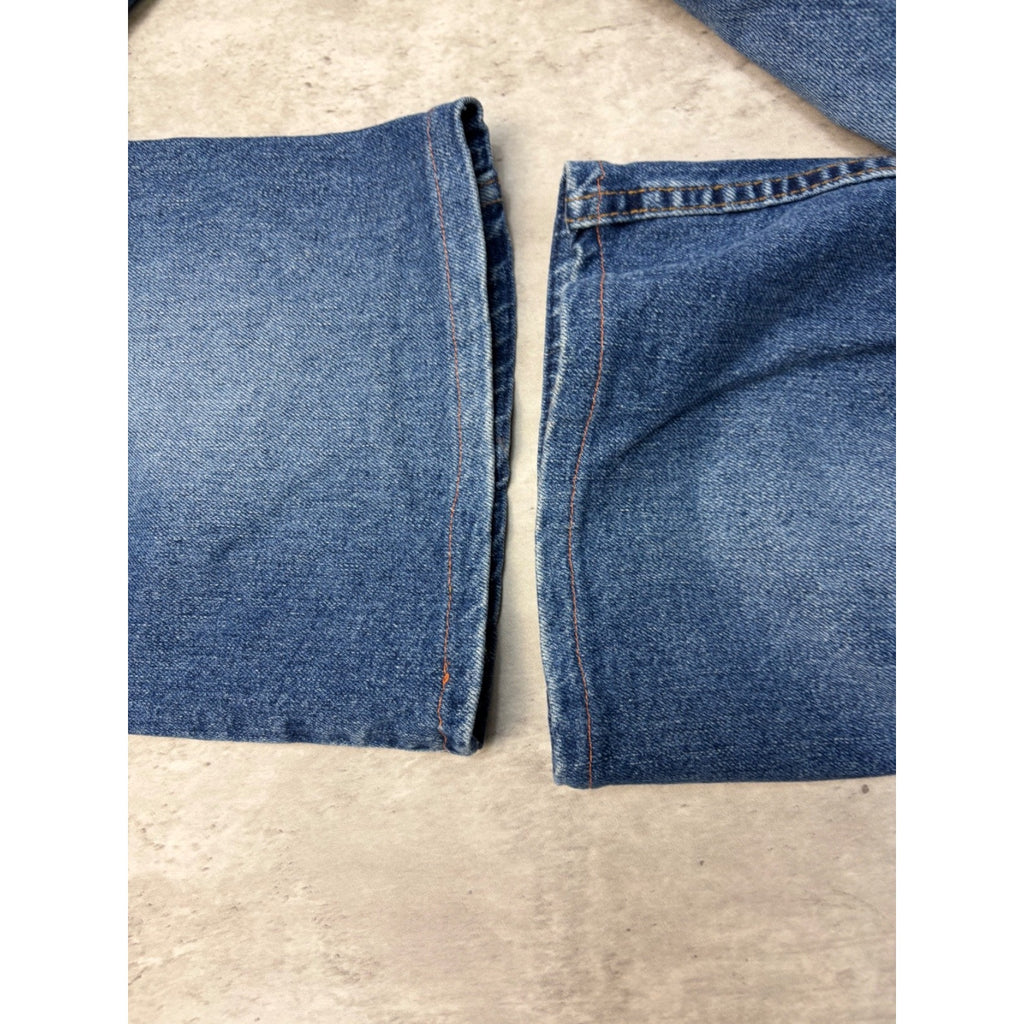 Vintage 90s Womens Levis Red Tab 515 Boot Cut Medium Wash Denim Pants Size 37