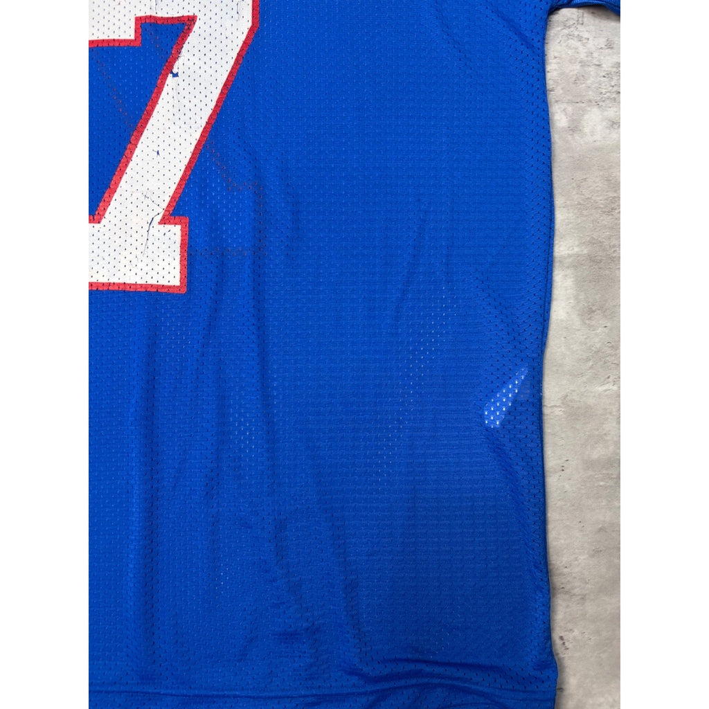 Vintage 90s Doug Flutie #7 Buffalo Bills NFL Starter Football Jersey Size XL