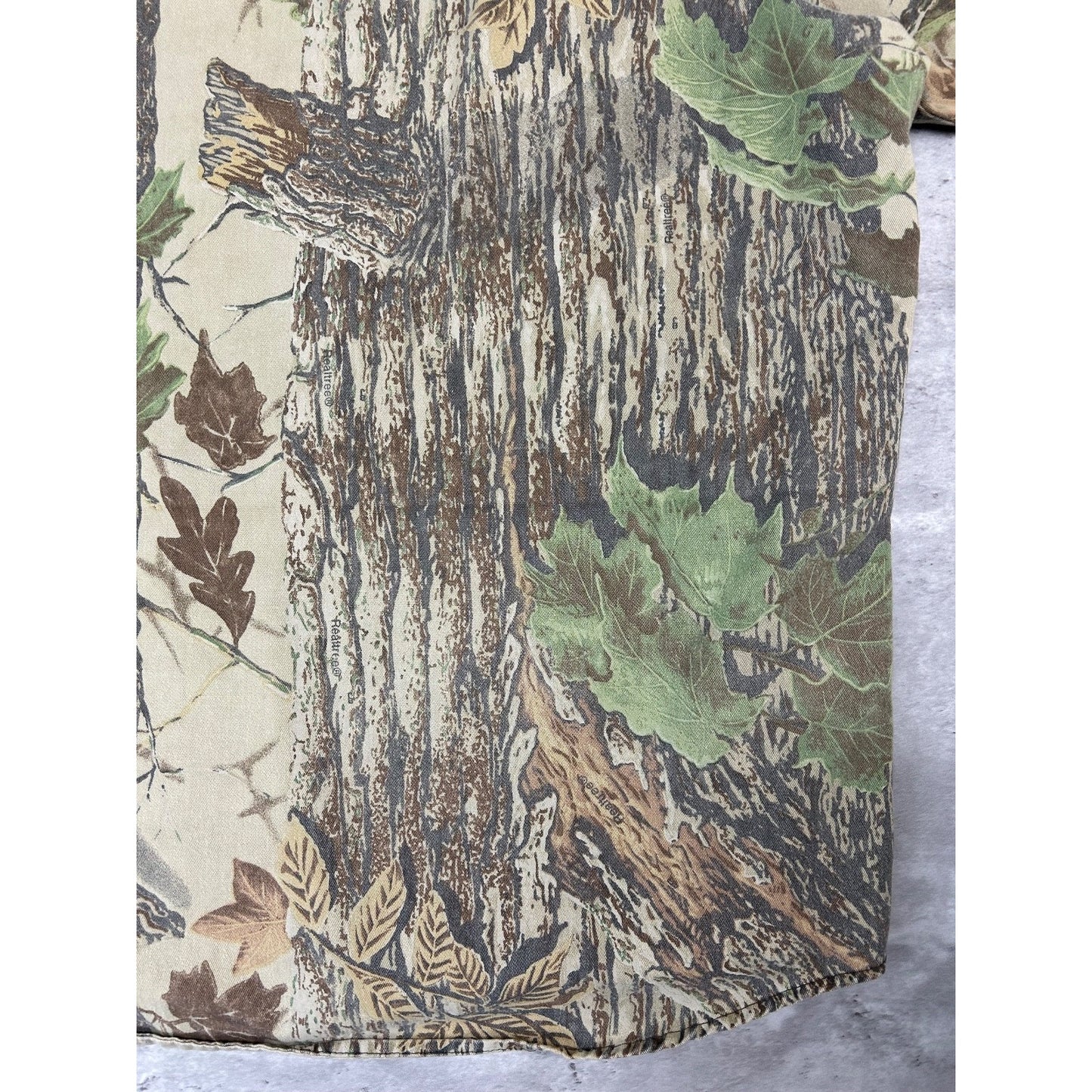 Vintage Redhead Realtree Camo Long Sleeve Hunting Button Up Shirt Size 3XL