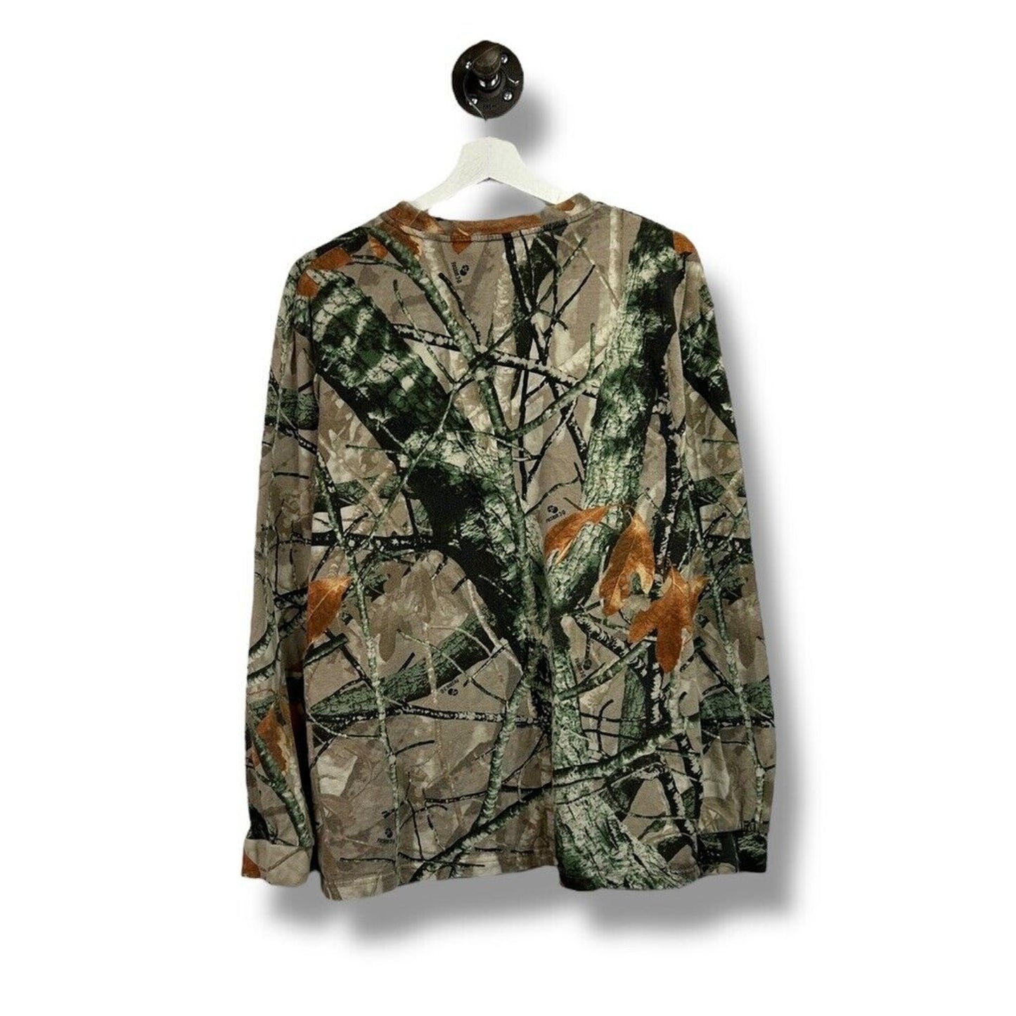 Outfitters Ridge Fusion 3-D Camo Hunter Long Sleeve T-Shirt Size XL