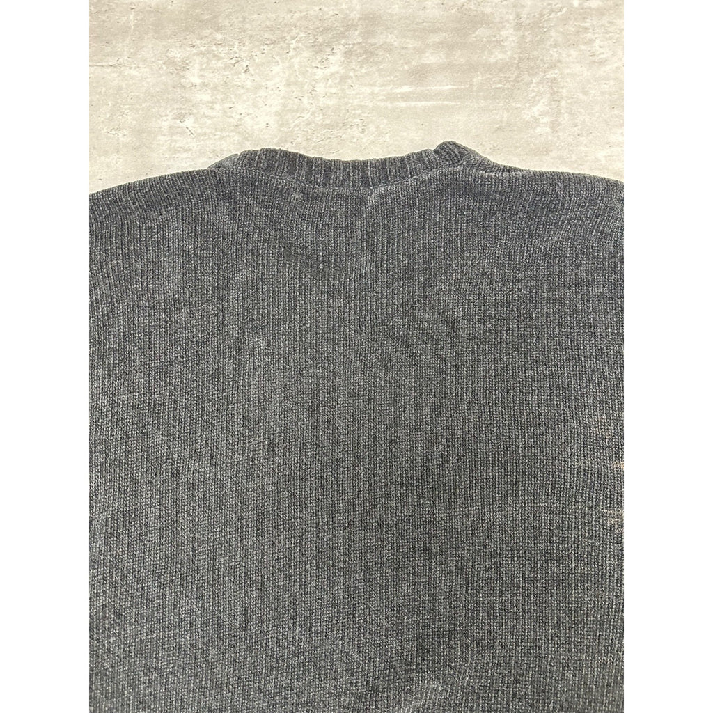 Vintage Geoffrey Beene Abstract Geometric Print Pullover knit Sweater Sz Medium