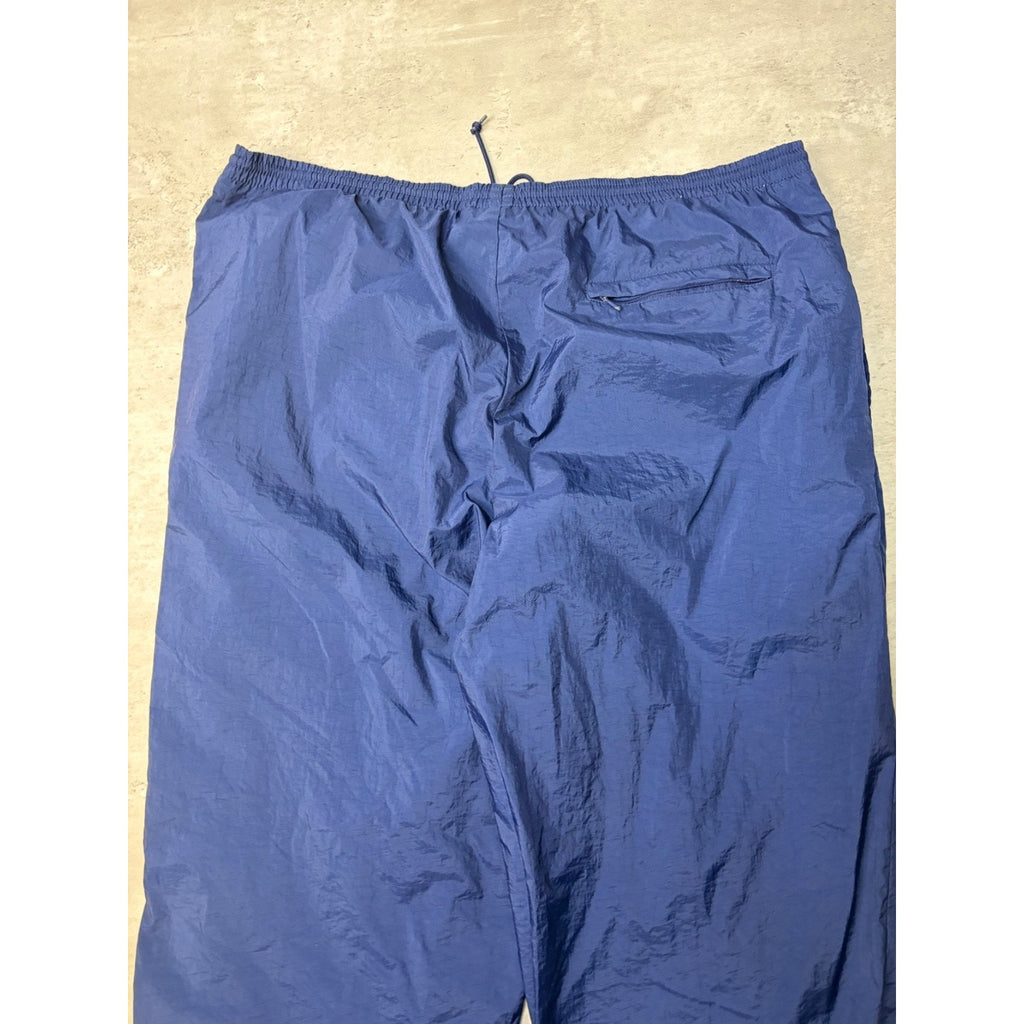 Vintage Nike Embroidered Swoosh Tonal Nylon Windbreaker Pants Size Large