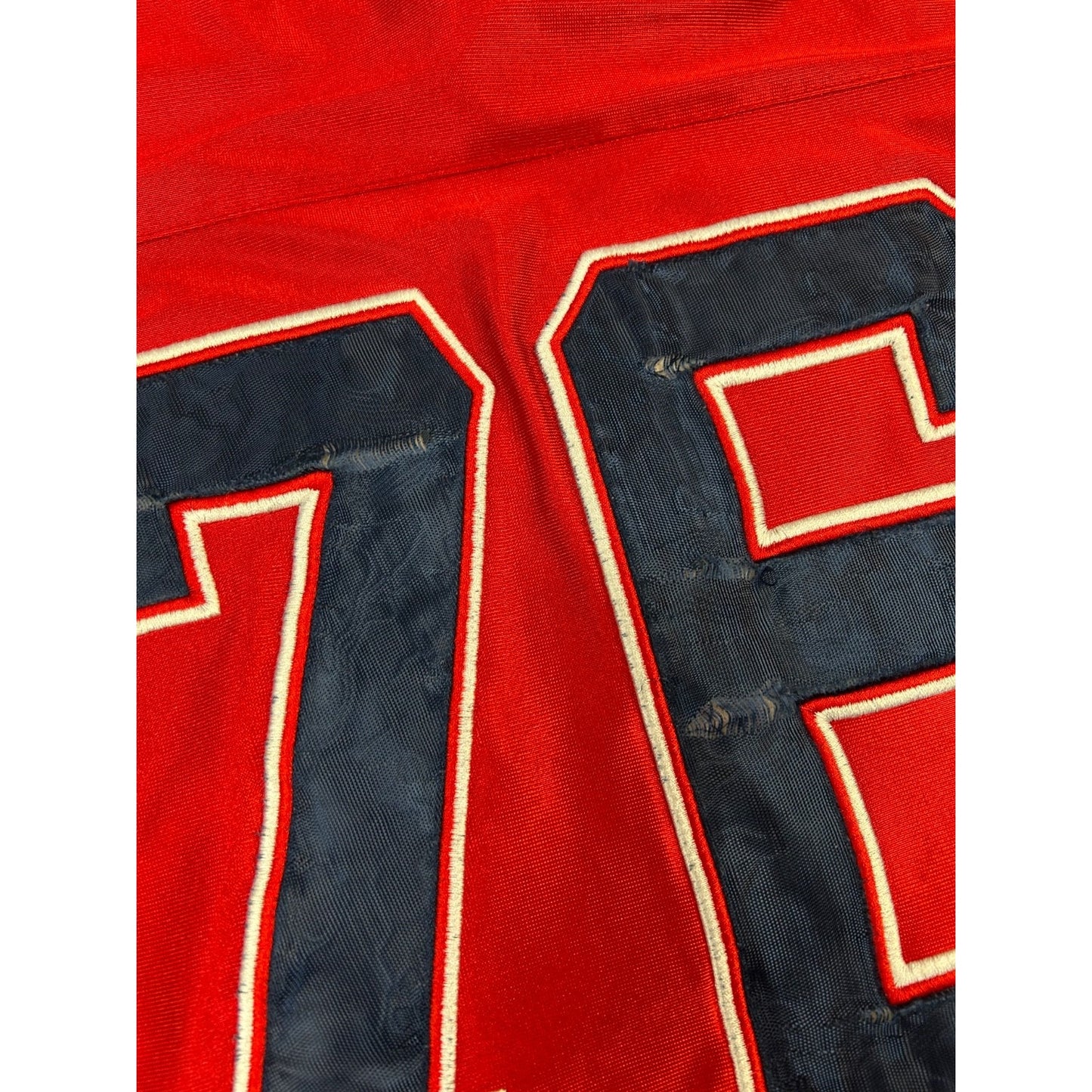 Vintage Budweiser #76 Stitched Beer Promo Football Jersey Size 2XL