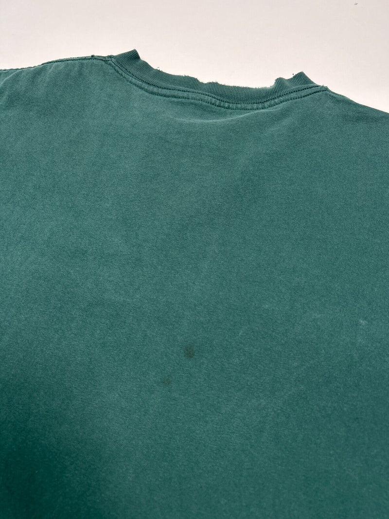 Vintage 90s Carhartt Pocket Logo Patch T-Shirt Size XL Forest Green