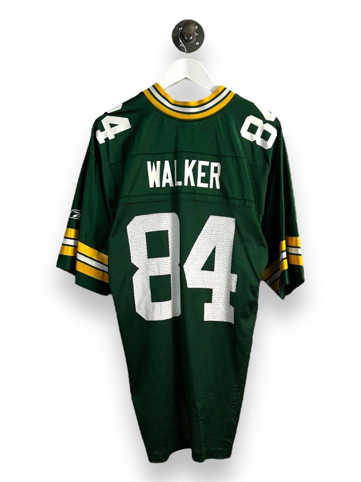 Vintage Javon Walker #84 Green Bay Packer NFL Reebok Football Jersey Size Medium