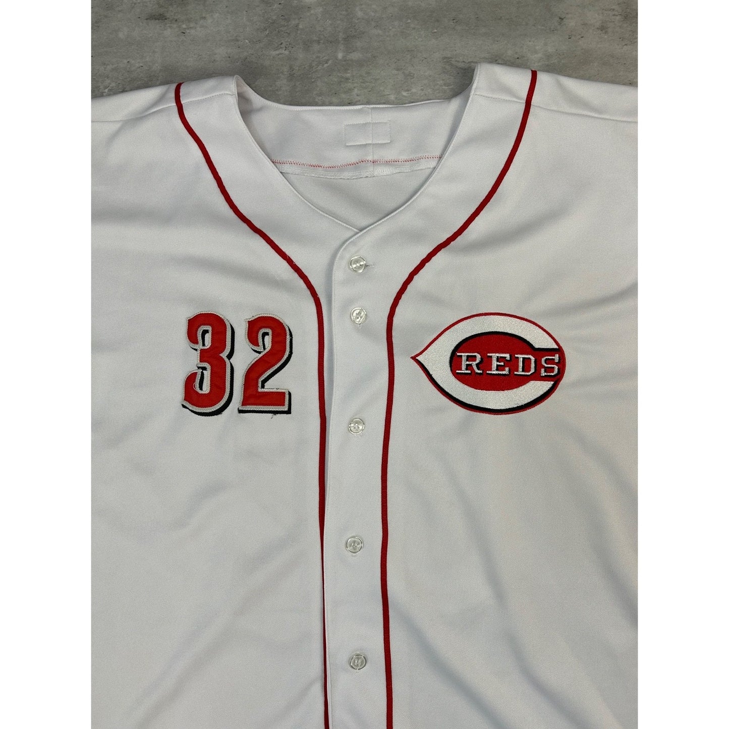 Vintage Jay Bruce #32 Cincinnati Red MLB Stitched Baseball Jersey Size 2XL