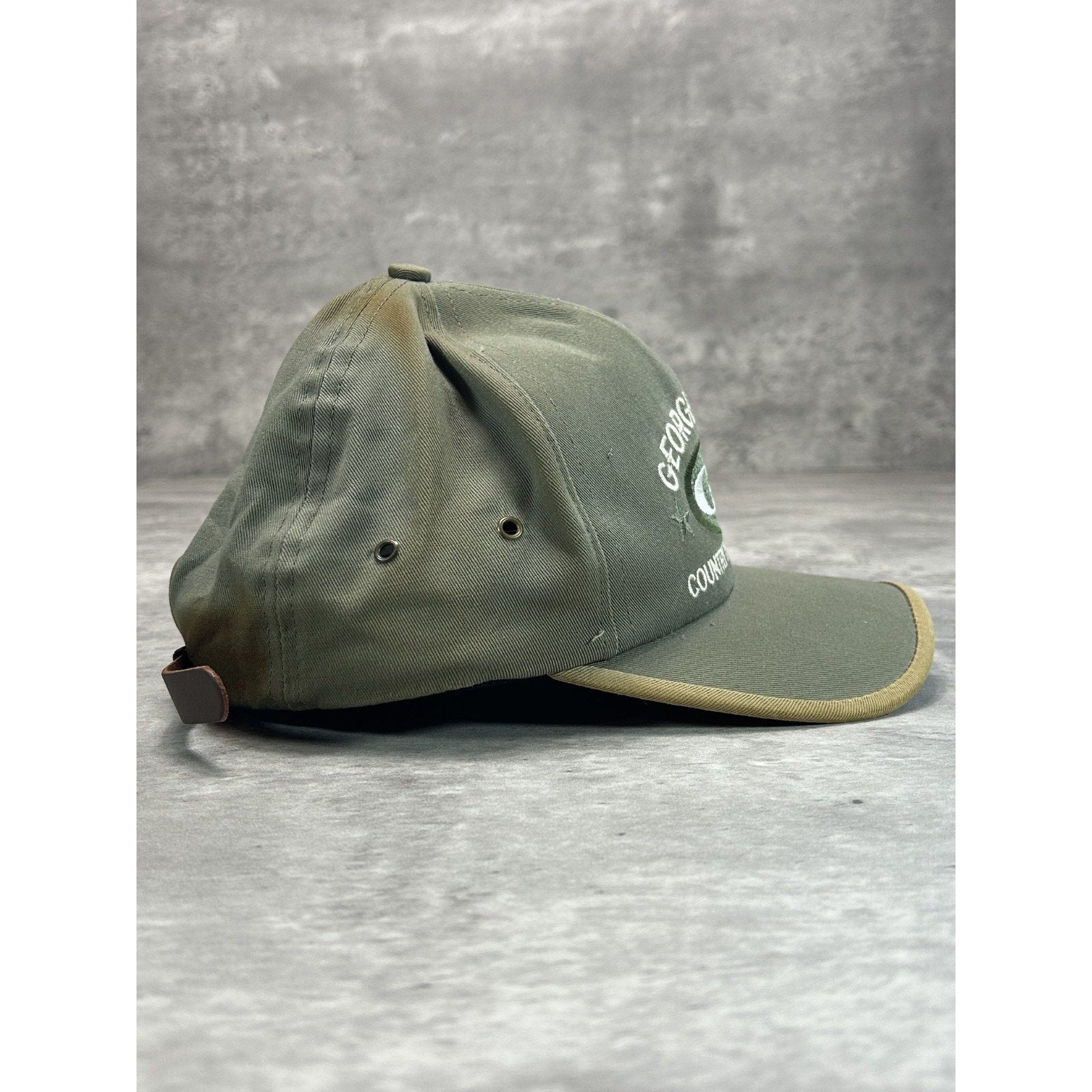 Vintage 90s George Strait Country Music Festival Embroidered Strapback Hat OSFA