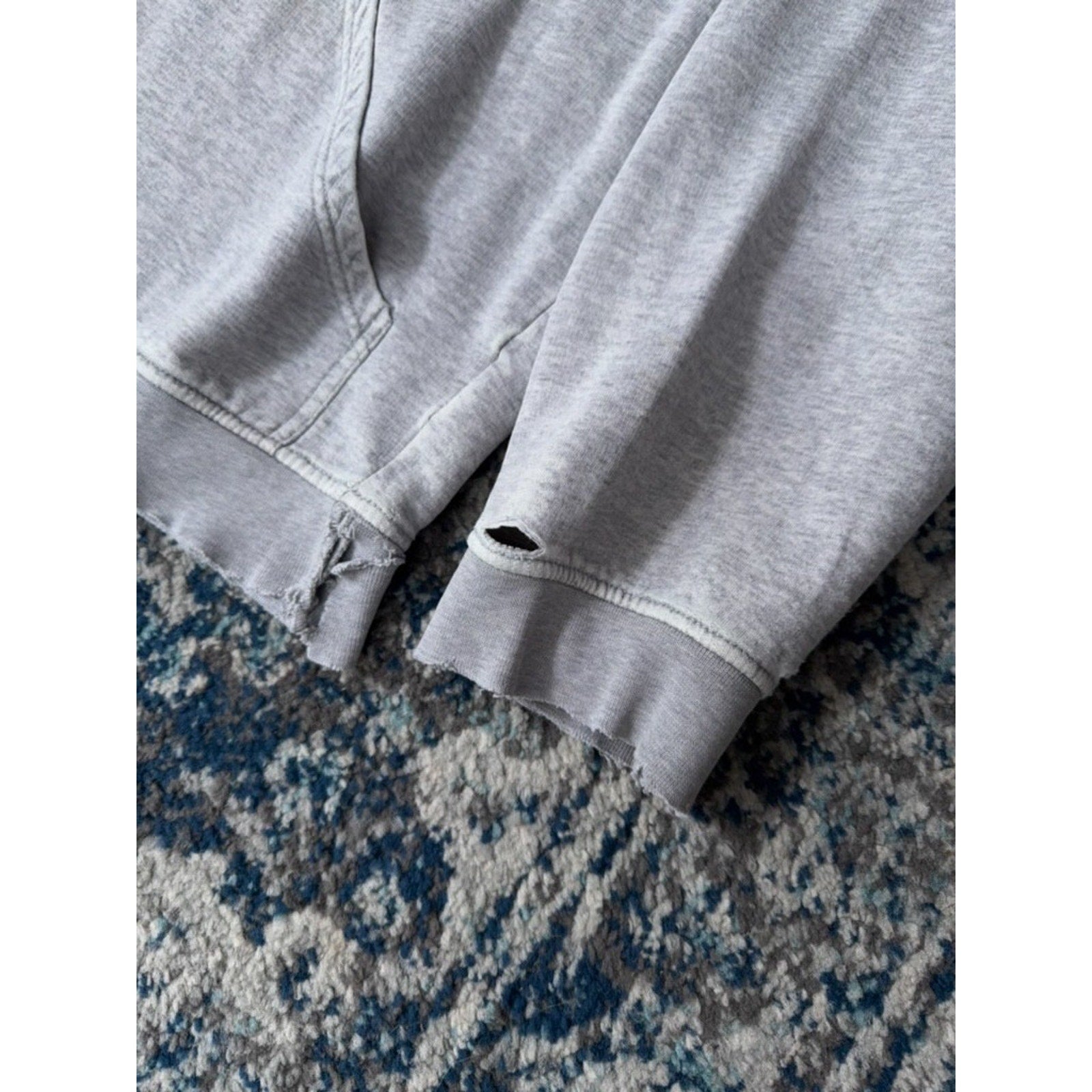 Vintage Nike Embroidered Spellout Logo Hooded Pullover Sweatshirt Size XL