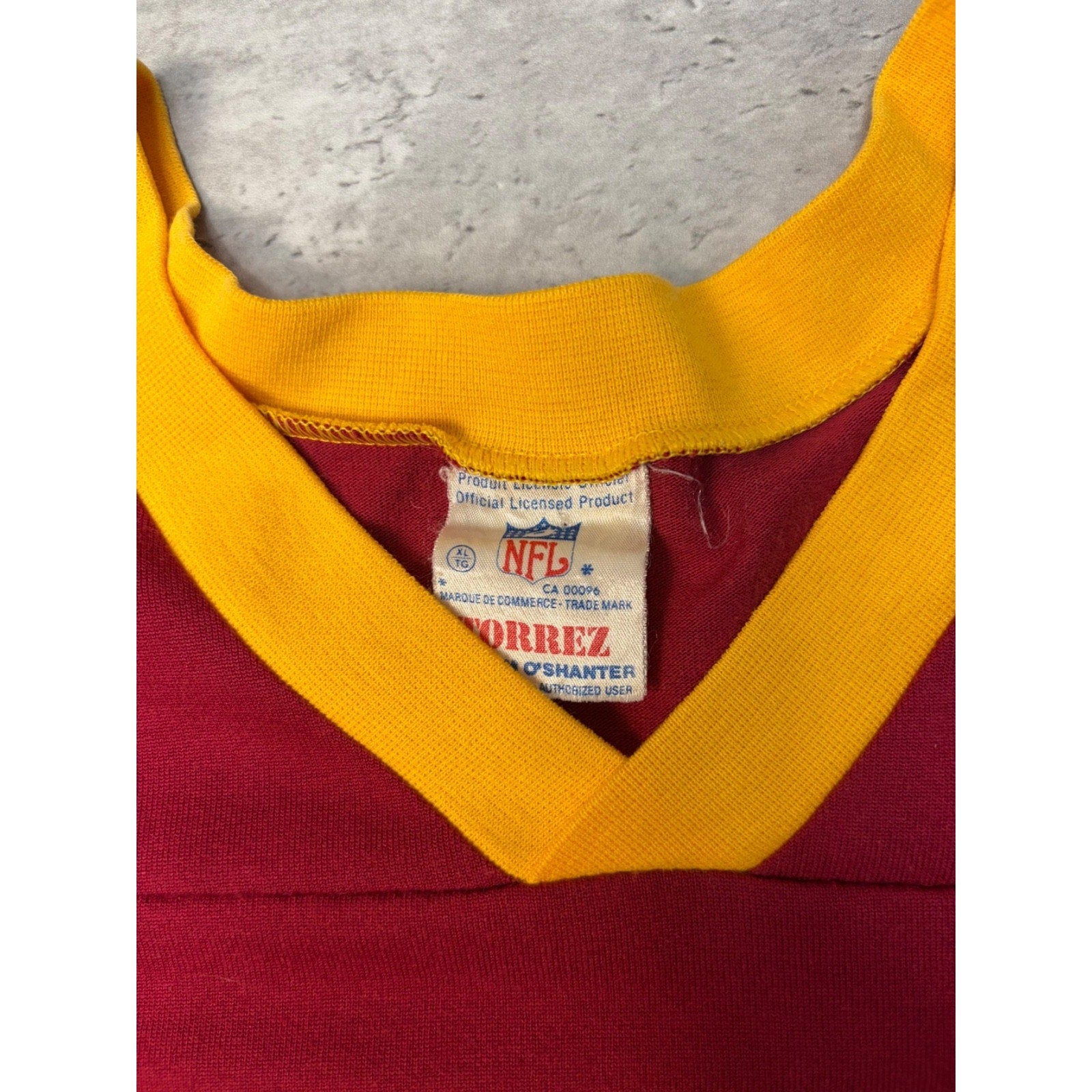 Vintage Washington Redskins #44 NFL Football Jersey Size XL
