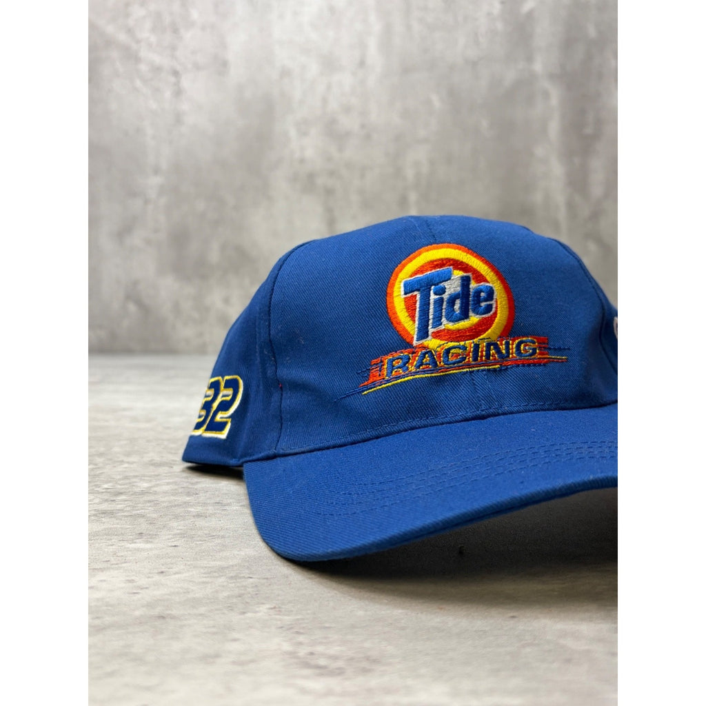 Vintage Ricky Craven #32 NASCAR Tide Racing Snapback Hat OSFA