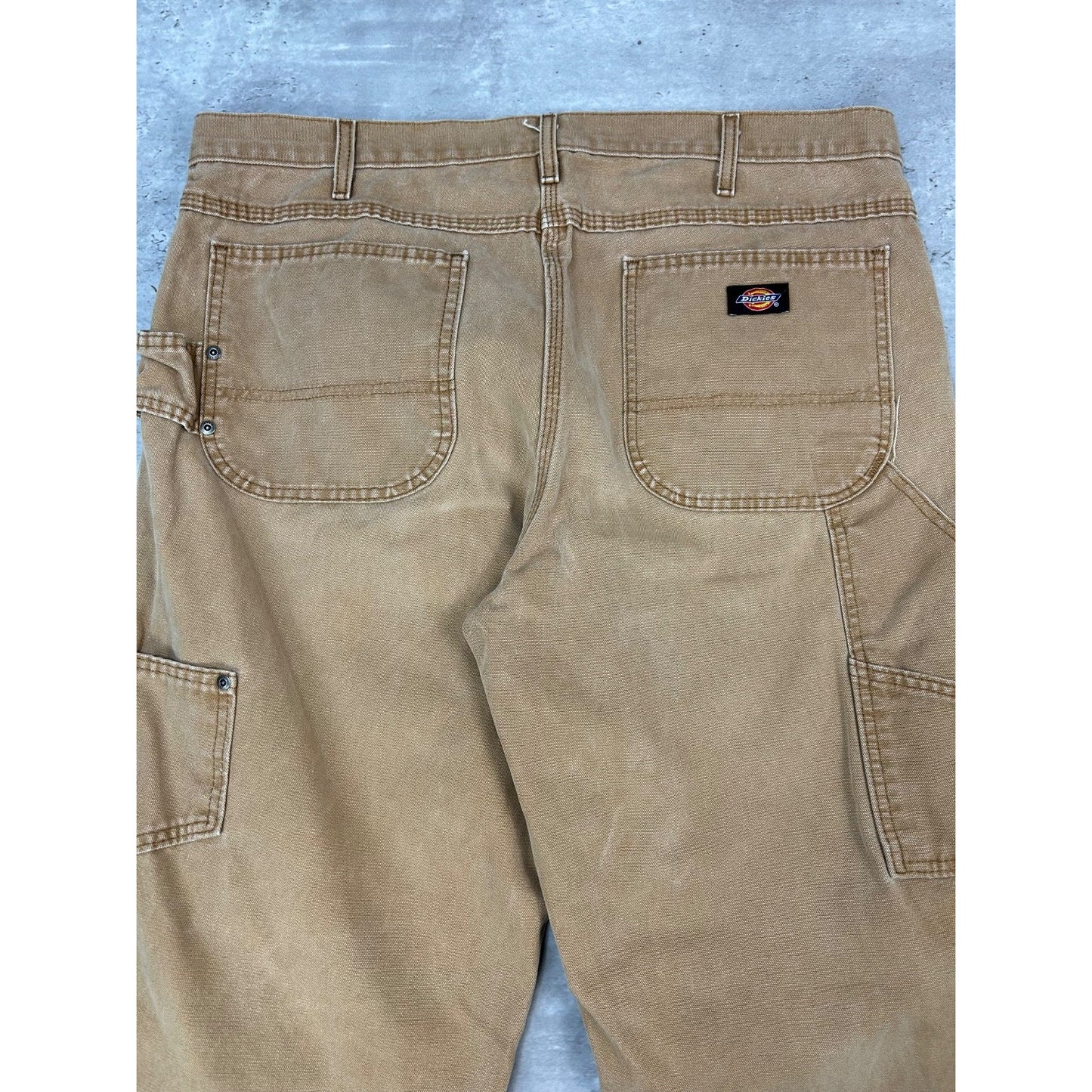 Dickies Canvas Workwear Five Pocket Pants Size 39 Beige