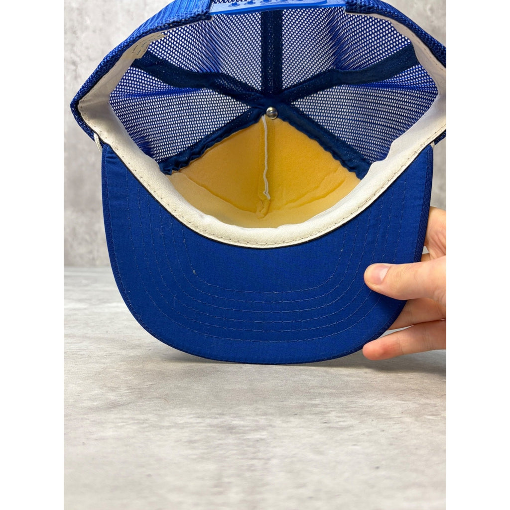 Vintage 80s Ohio Peace Officer Training Academy Trucker Snapback Hat OSFA